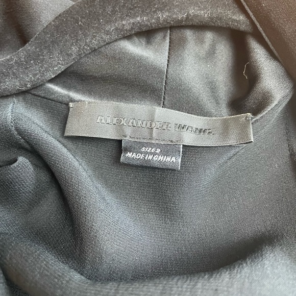 Alexander Wang Black Drape Corset Night Out Dress - Picture 5 of 11